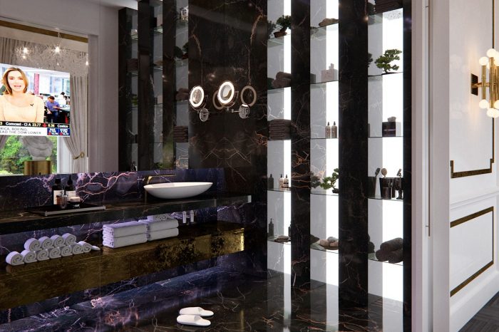 "His" bathroom