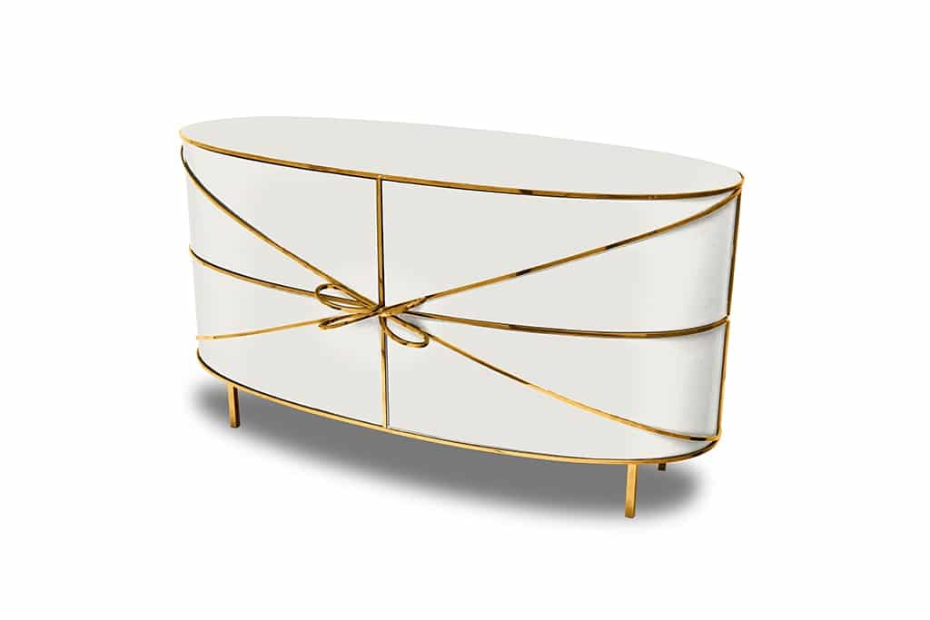 SCARLET SPLENDOUR - 88 SECRETS SIDEBOARD BIANCO