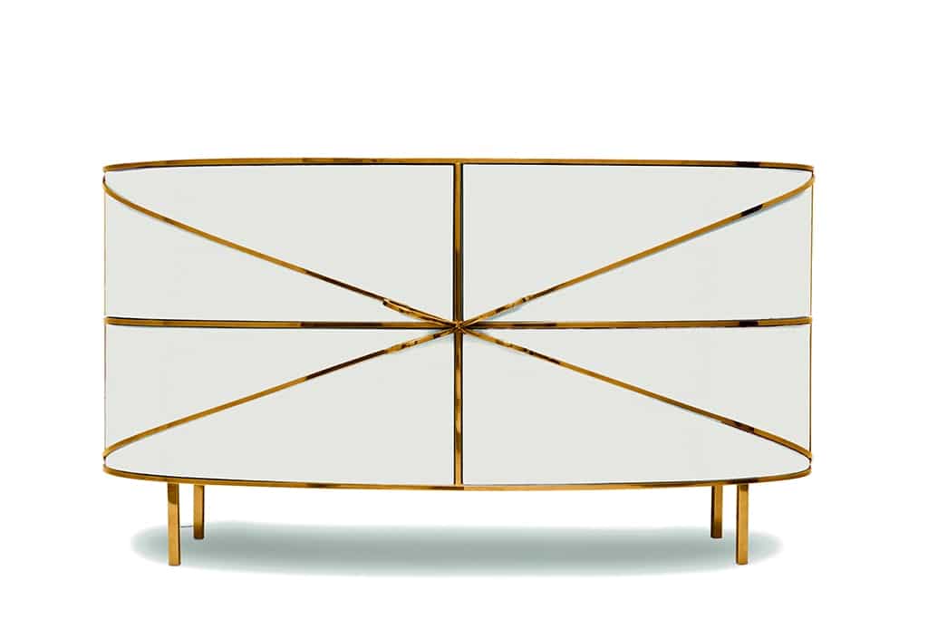 SCARLET SPLENDOUR - 88 SECRETS SIDEBOARD BIANCO