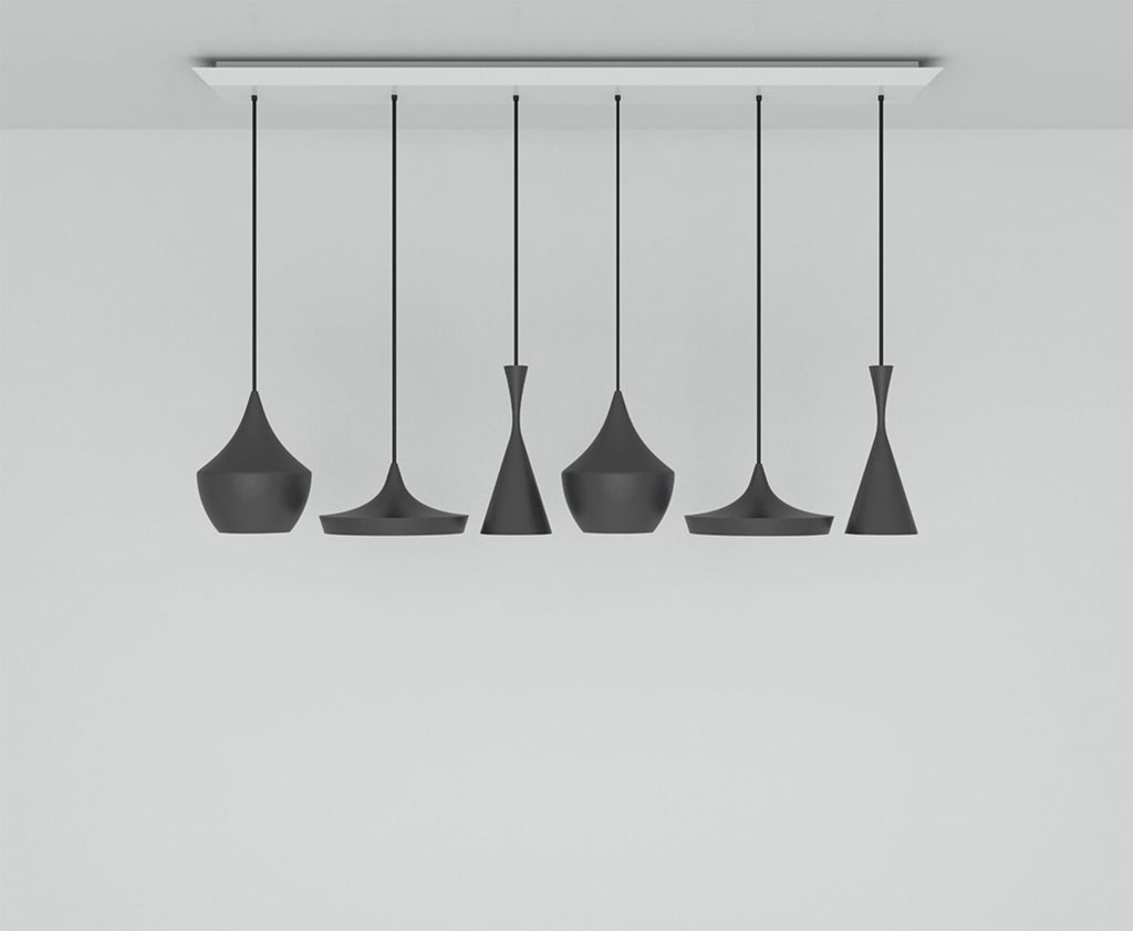 BEAT BLACK RANGE LINEAR PENDANT SYSTEM - TOM DIXON