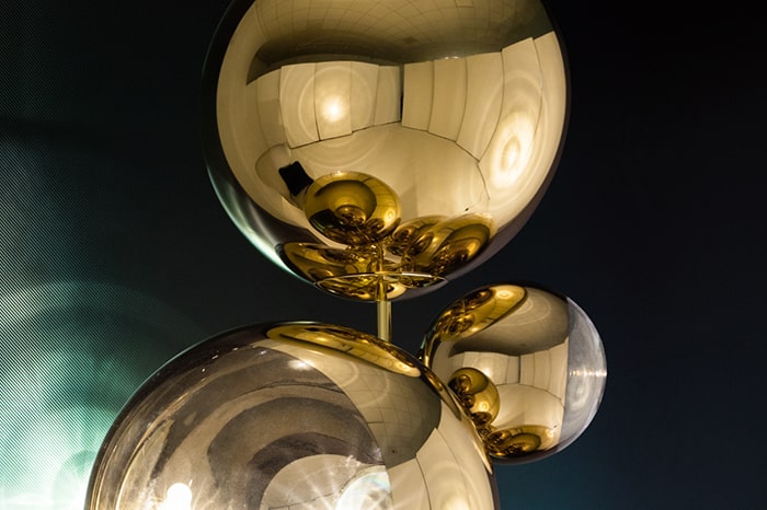 MIRROR BALL STAND CHANDELIER - TOM DIXON