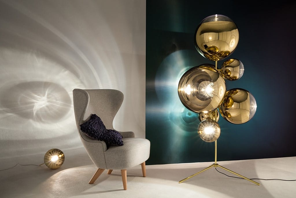 MIRROR BALL STAND CHANDELIER - TOM DIXON