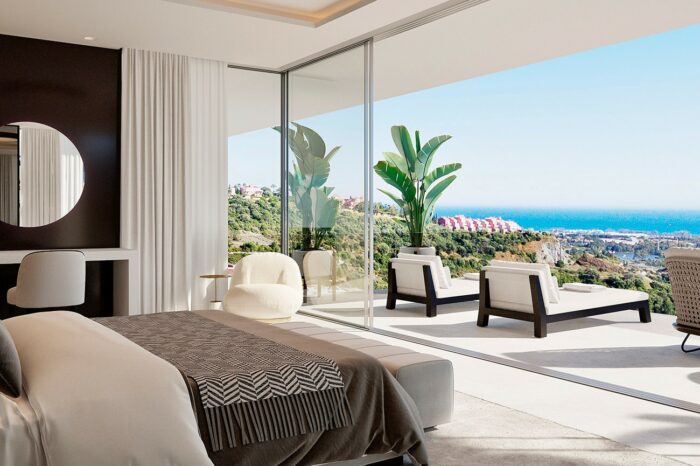 View from the guest bed is just as good as from the Master Suite