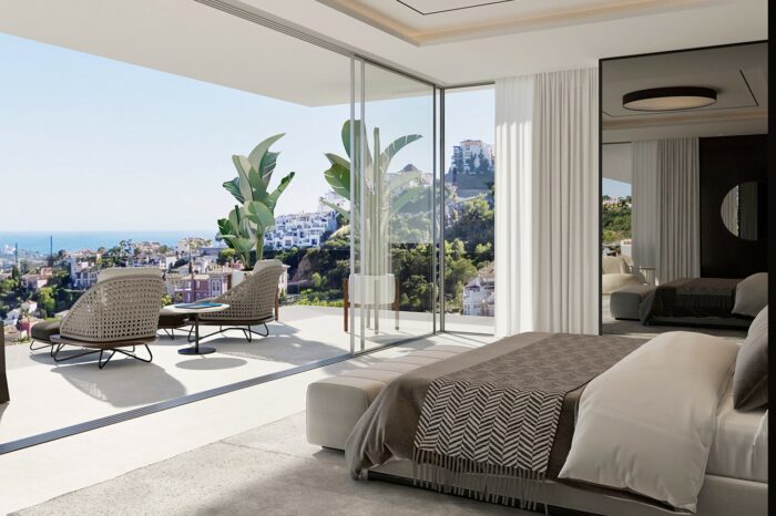 Guest bedroom and terrace